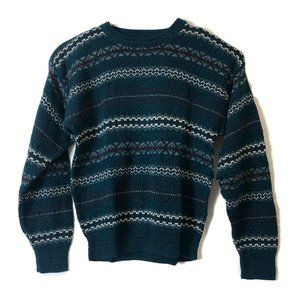 VTG Jantzen Mens Geometric Sweater Size Medium